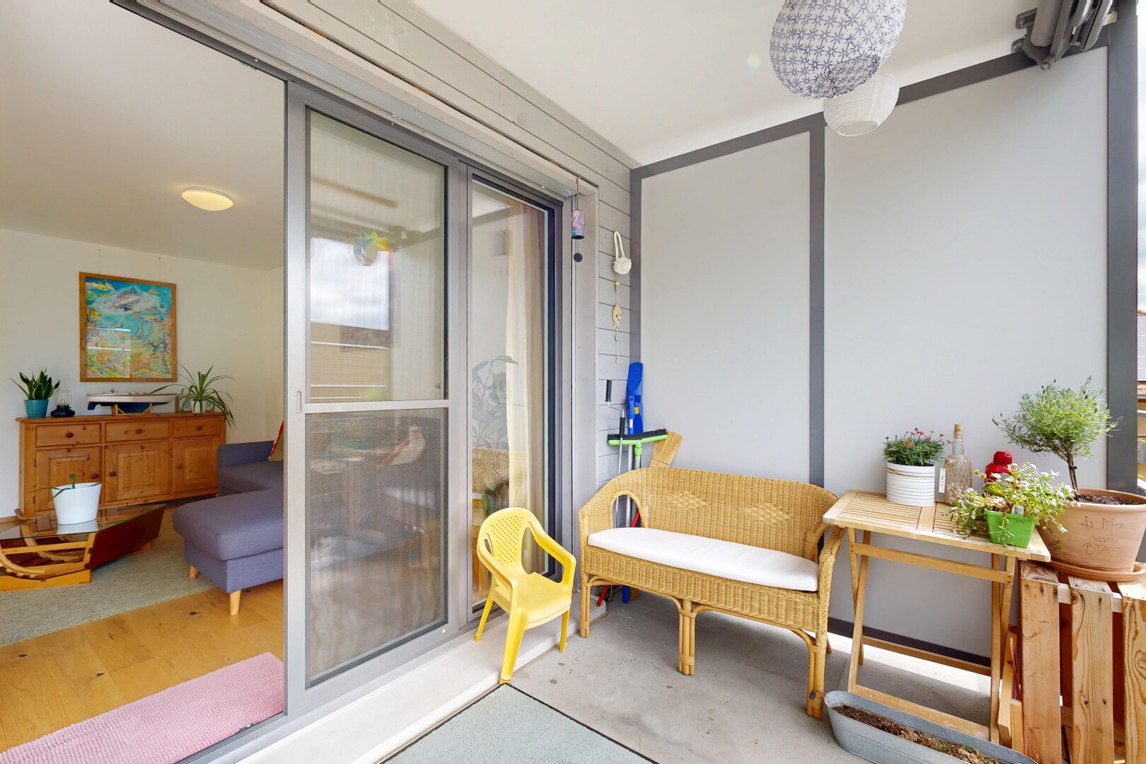 terrasse mit inside property
