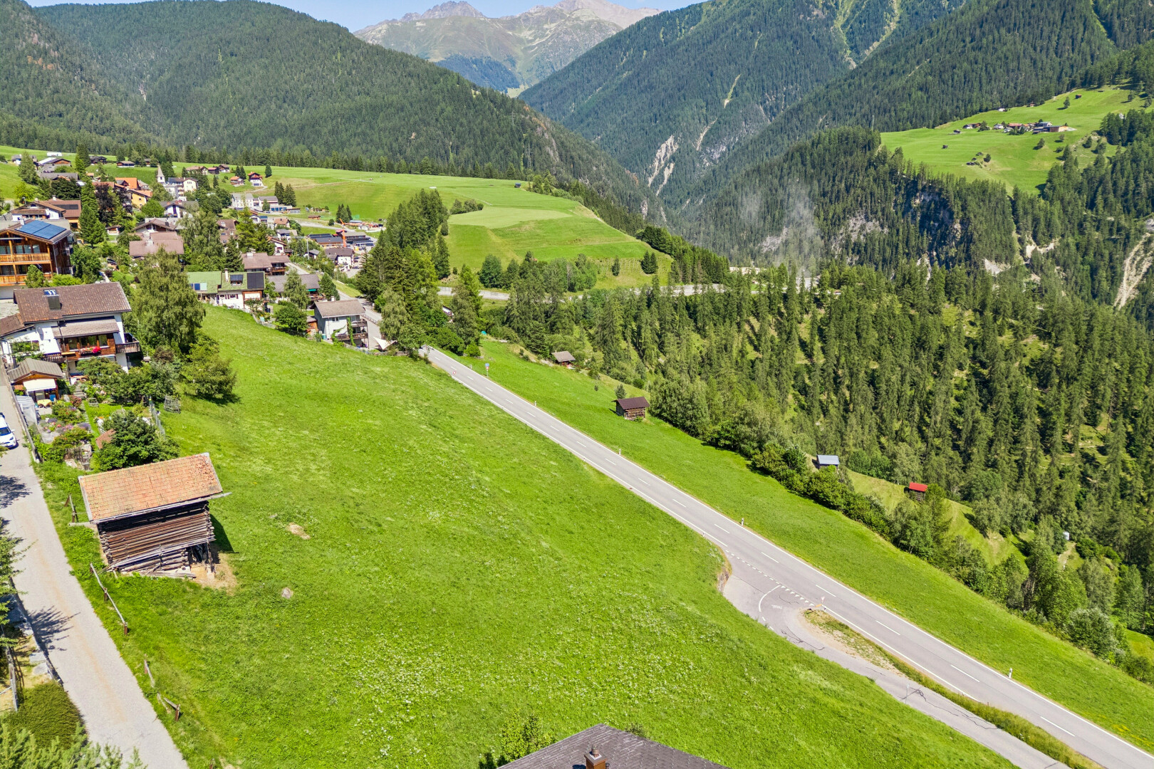 blick auf die berge mit mountain view und blick auf die berge