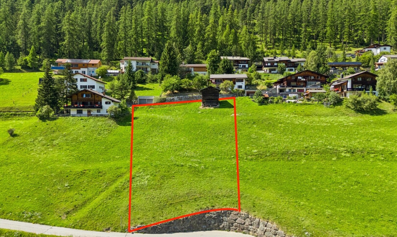 lage auf der karte mit property lines