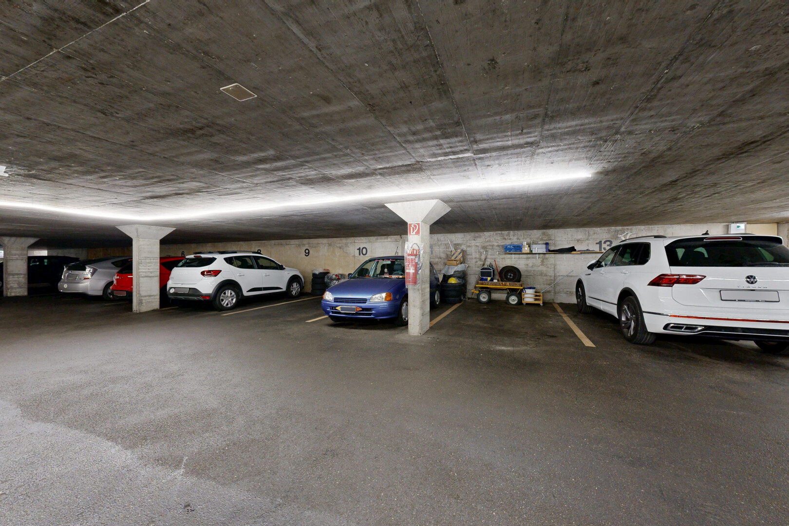 parken mit parkgarage