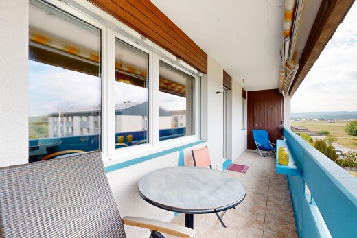 balkon mit balkon und from property