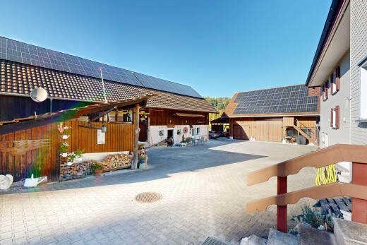 terrasse mit day time und property visible