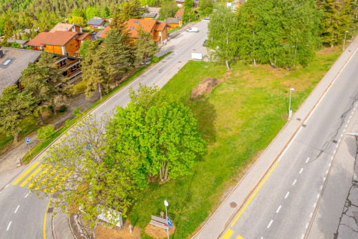 ansicht der drohnen- / luftansicht