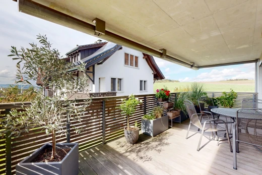 terrasse mit from property, essbereich im freien, und deck