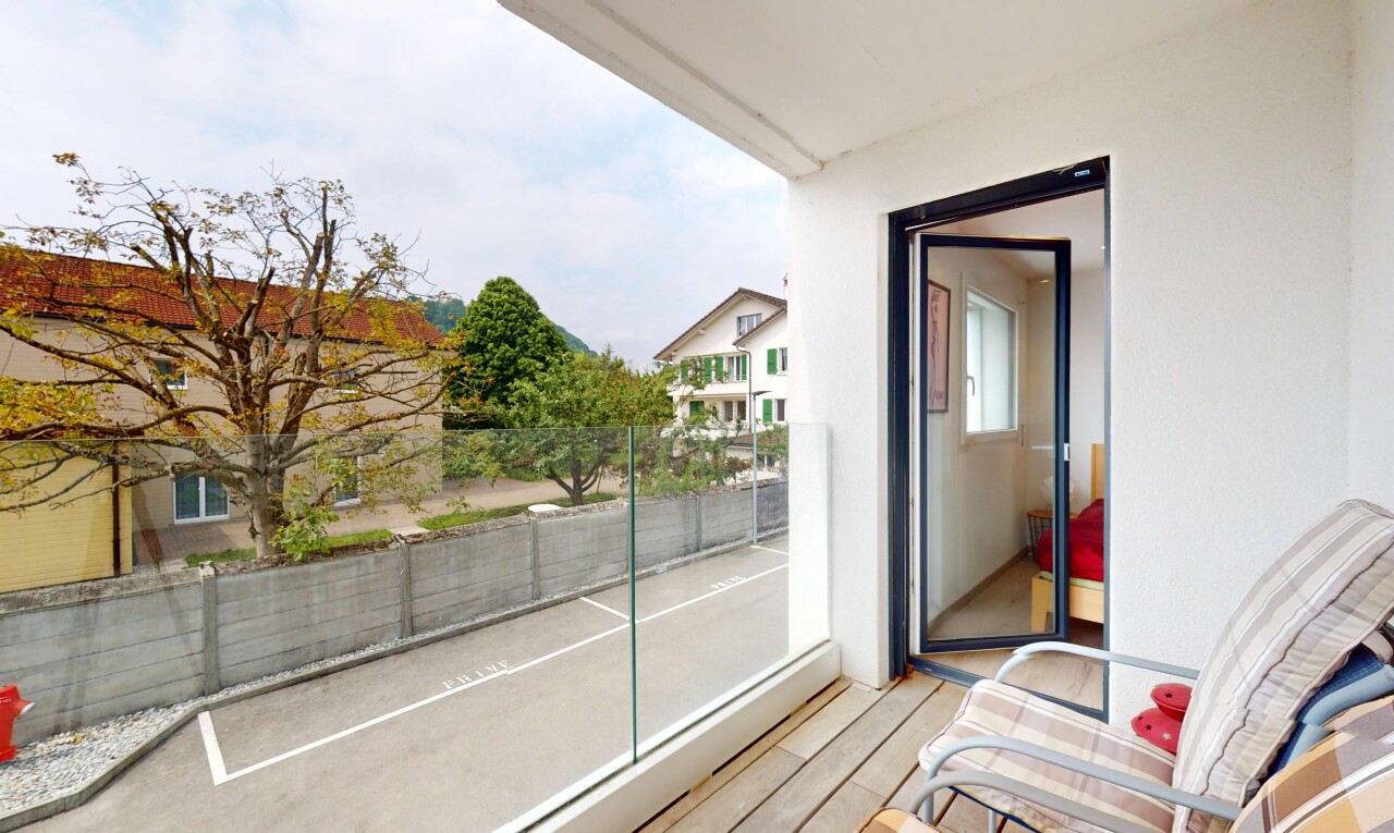 balkon mit balkon und from property
