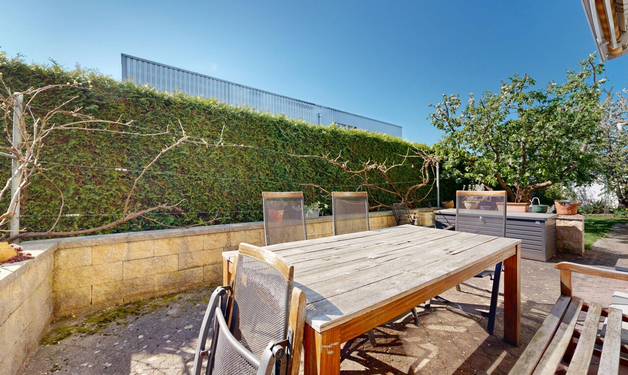 terrasse avec coin repas extérieur, from property, day time, et terrasse