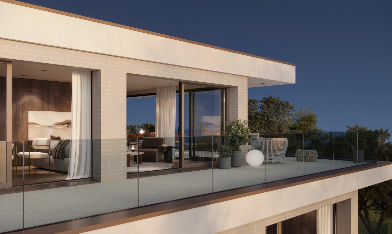 terrasse mit rendered und property visible