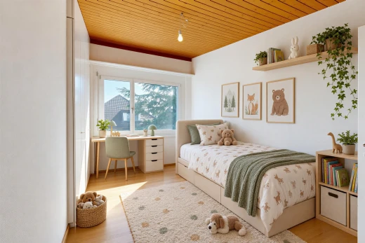 pièce vide avec wood ceiling, plafond en bois, drywall, cloison sèche, et high end ceiling