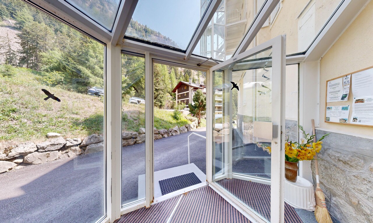 terrasse avec véranda et view focus