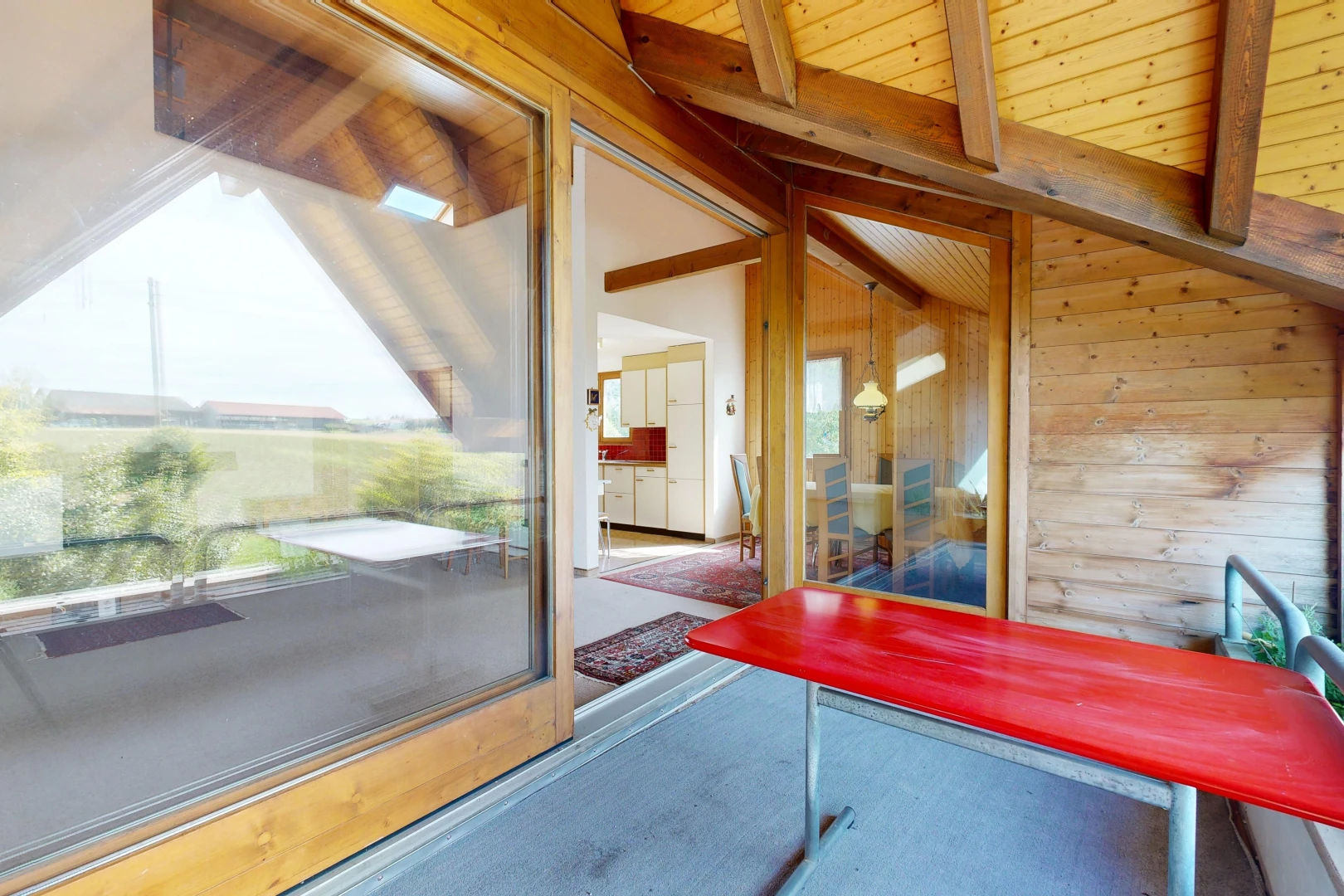 terrasse avec inside property