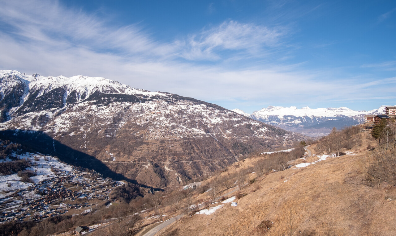 blick auf die berge mit blick auf die berge, mountain view, und day time