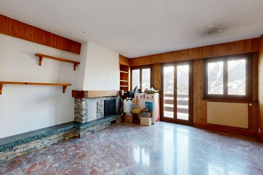 wohnzimmer mit kamin, inside property, natürliches licht, natural light, und kühler