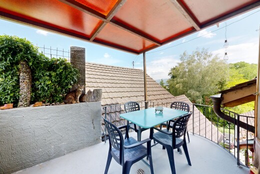 terrasse avec day time, coin repas extérieur, from property, et balcon