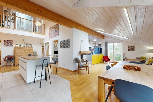 dining space featuring a vaulted wooden ceiling, access to exterior, light wood finished floors, and pendant lighting