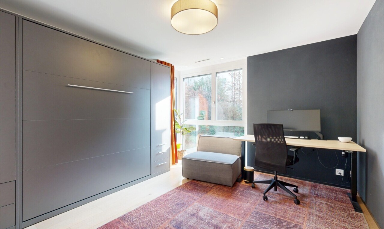 view of office area