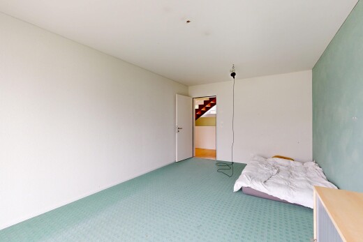 chambre avec inside property, cloison sèche, drywall, moquette, et carpet