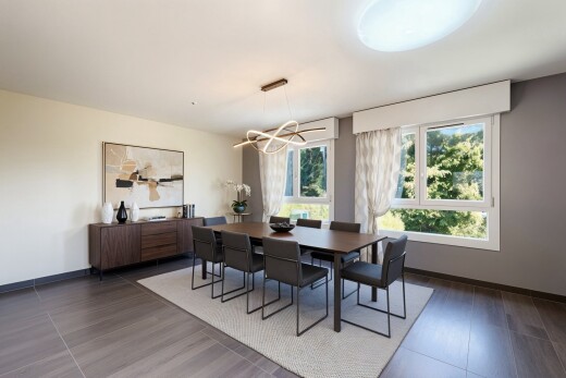 esszimmer mit natürliches licht, natural light, inside property, gipskartonwand, und drywall