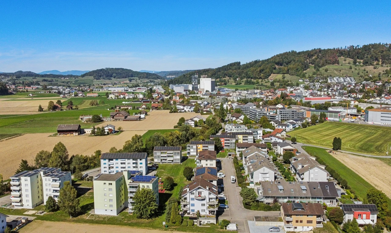 blick auf die berge mit day time und aerial view