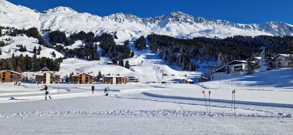 view of mountain background