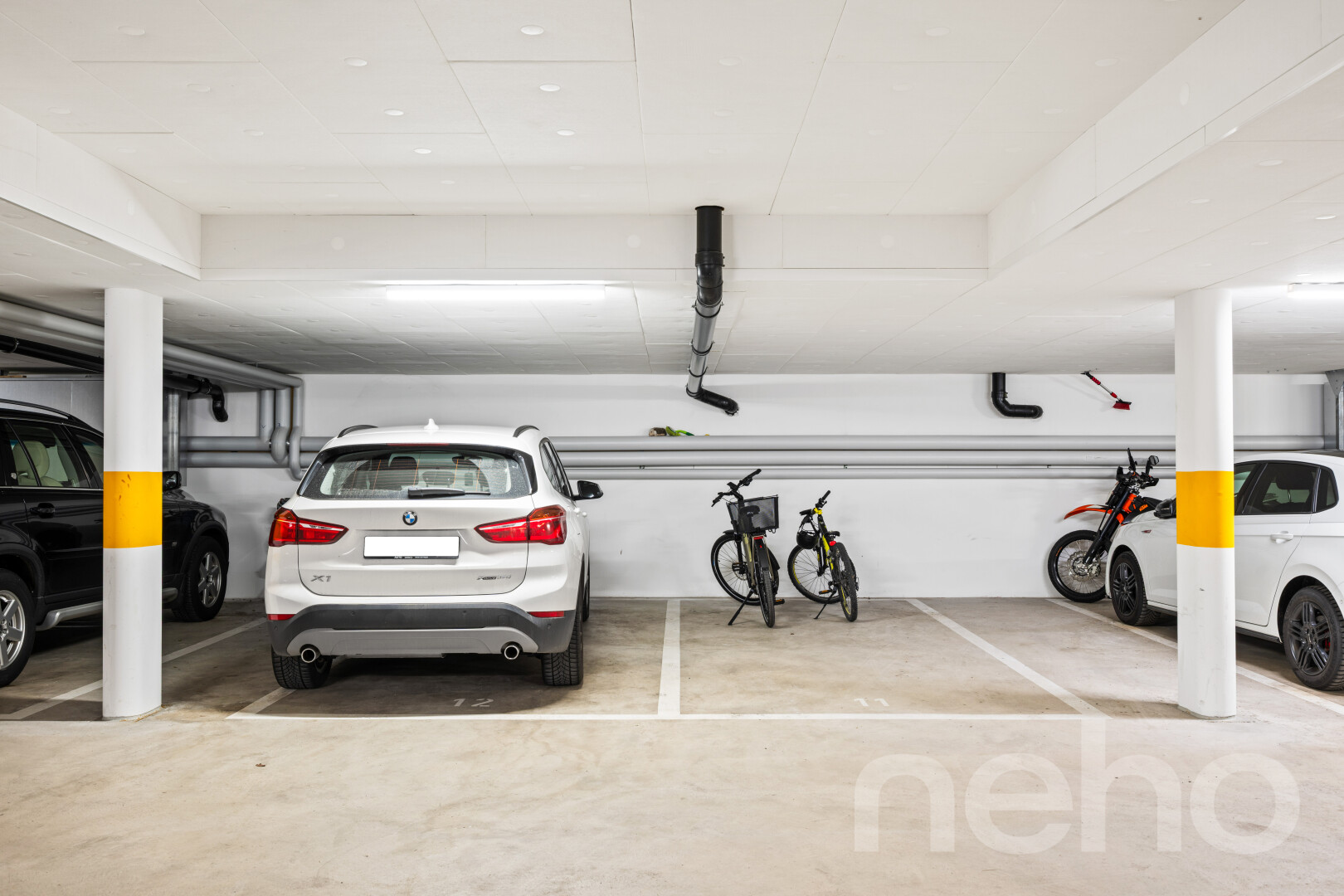 parking avec parking souterrain