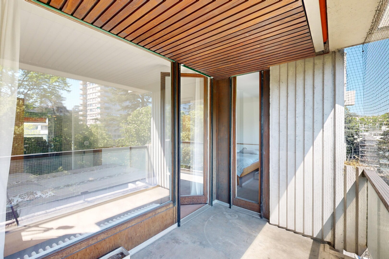 balkon mit balkon, wintergarten, und from property