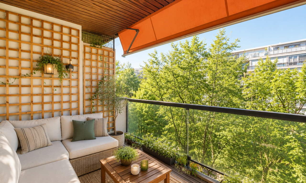 balcon avec balcon et day time