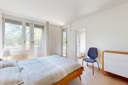 chambre avec lumière naturelle, natural light, inside property, cloison sèche, et drywall