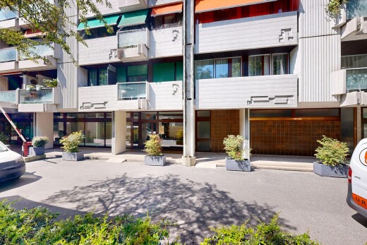 extérieur du bâtiment avec vue sur le complexe d'appartements, apartment complex view, et from community