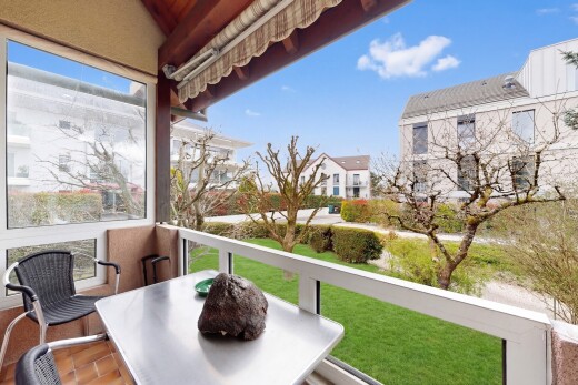 balkon mit balkon, day time, from property, und essbereich im freien
