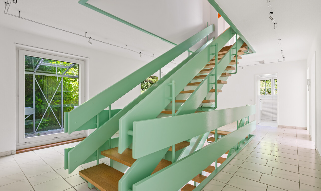 view of stairs