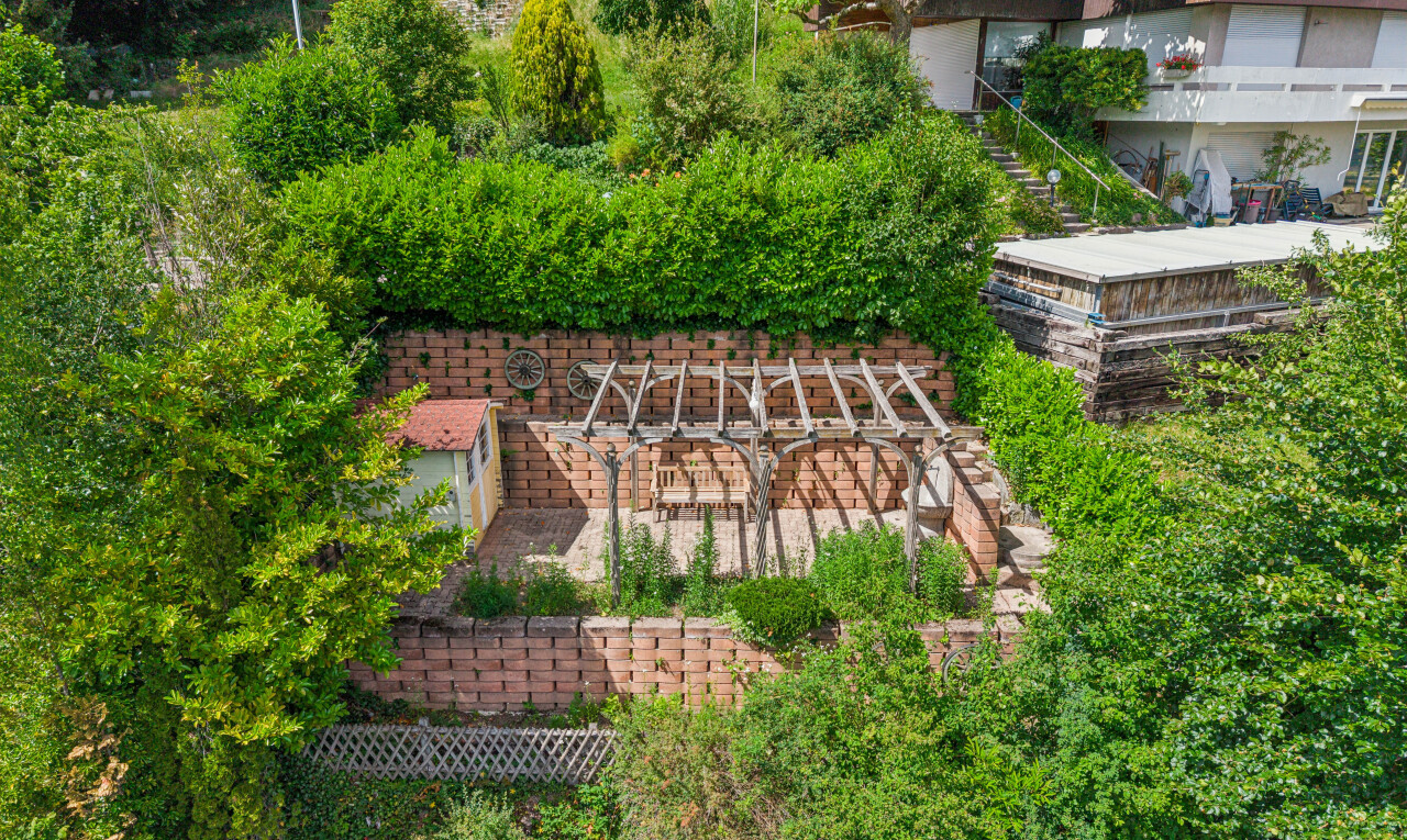 garden featuring a patio area