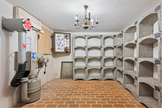 storage / pantry featuring a wall mounted mini split