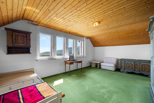 gym avec plafond voûté, vaulted ceiling, plafond en bois, wood ceiling, et day time
