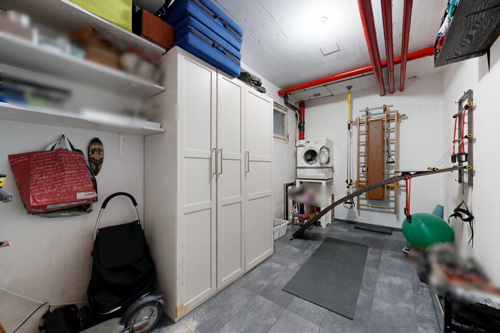 view of laundry area