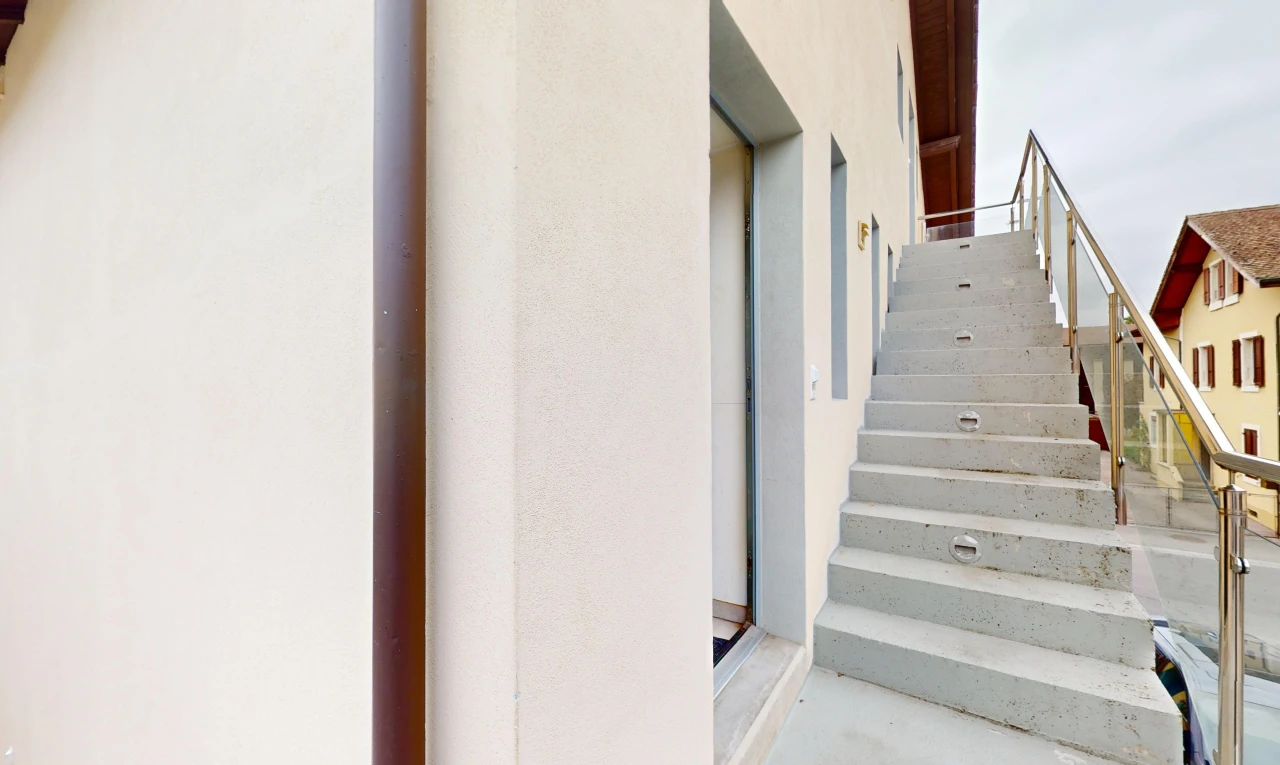 view of stairway