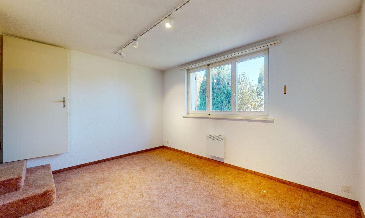 leerer raum mit track lighting, deckenbeleuchtung, drywall, gipskartonwand, und natural light