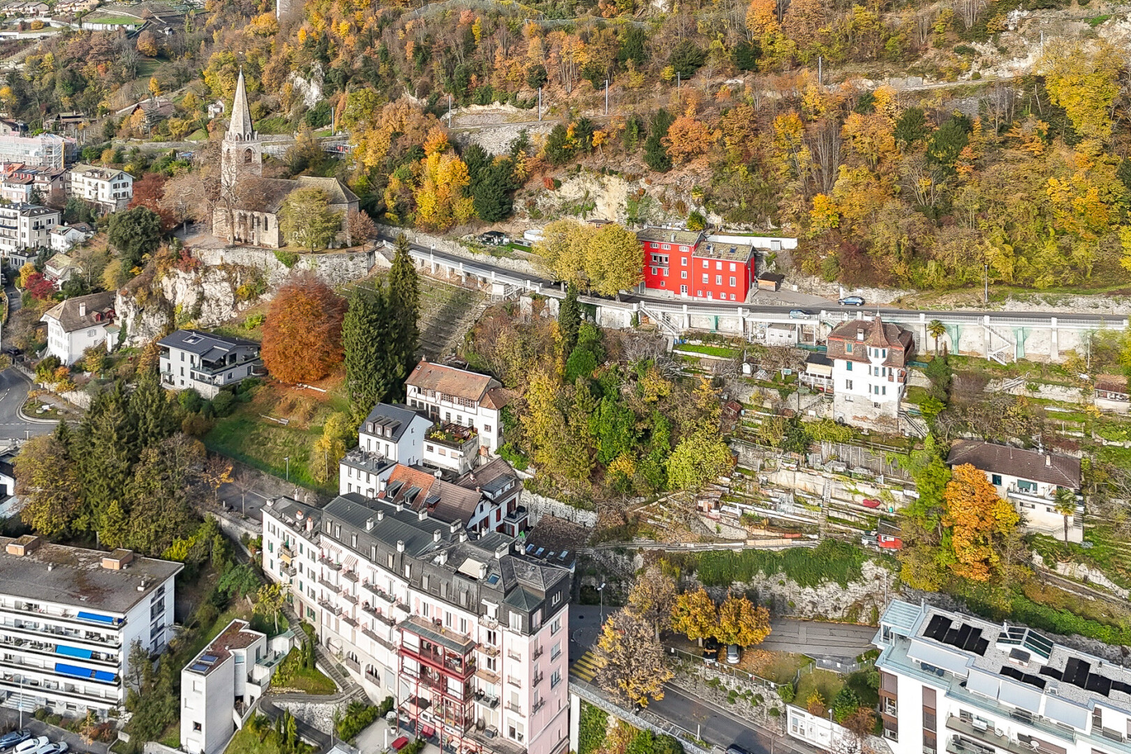 emplacement avec aerial map