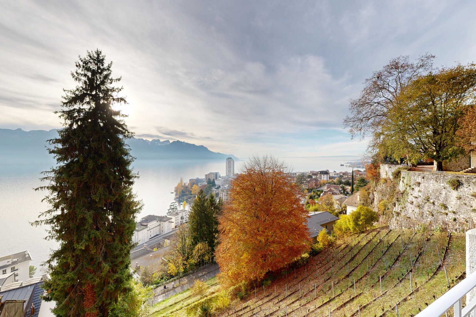 vue sur la montagne