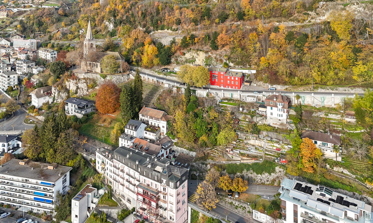 emplacement avec aerial map