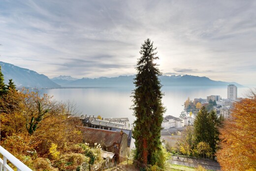 vue sur la montagne avec mountain view, vue sur la montagne, from property, lake view, et water view