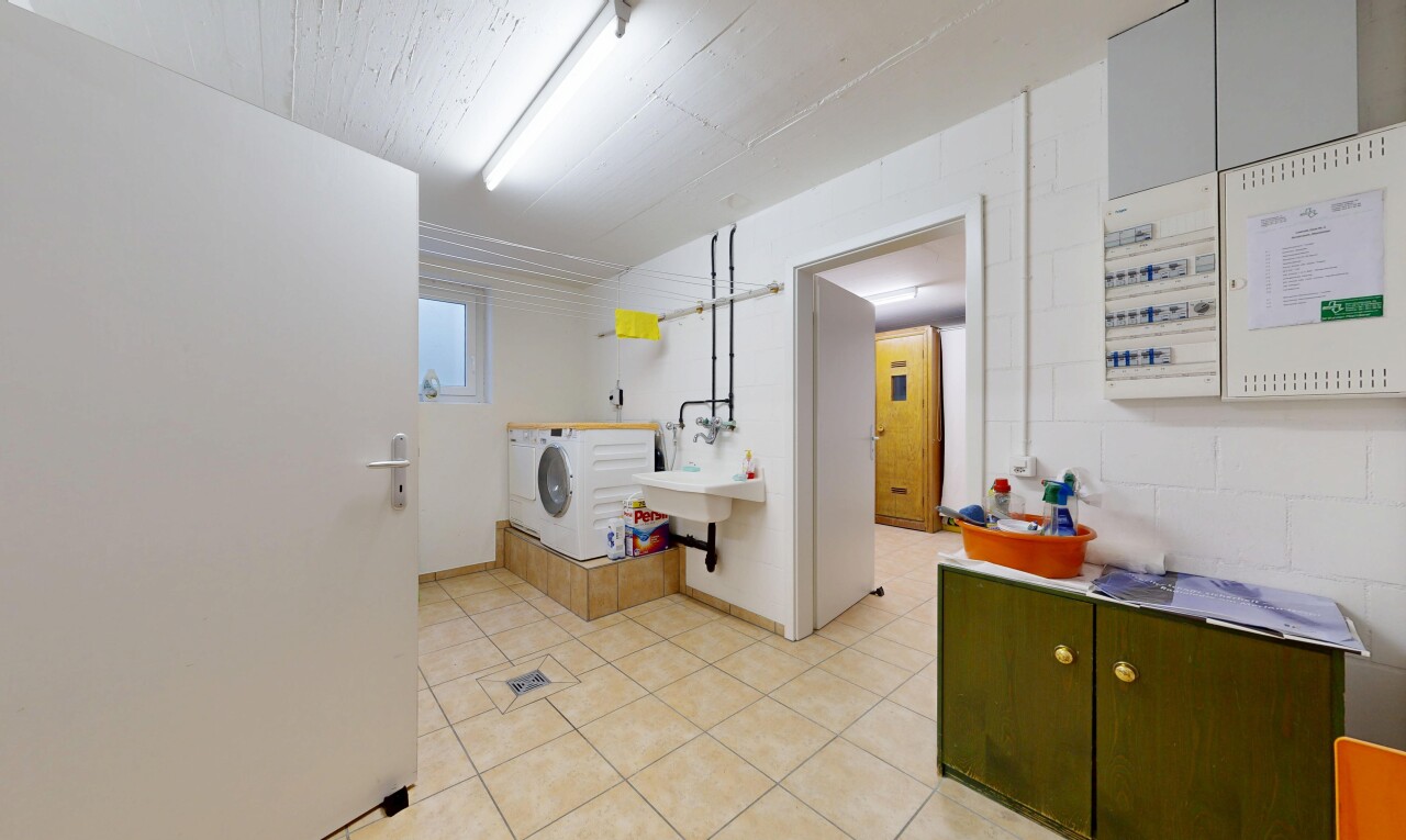 wäschekammer mit inside community, light floor, tumbler, drywall, und wäscherei