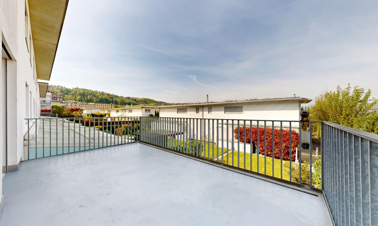 terrasse mit terrasse, from property, und day time