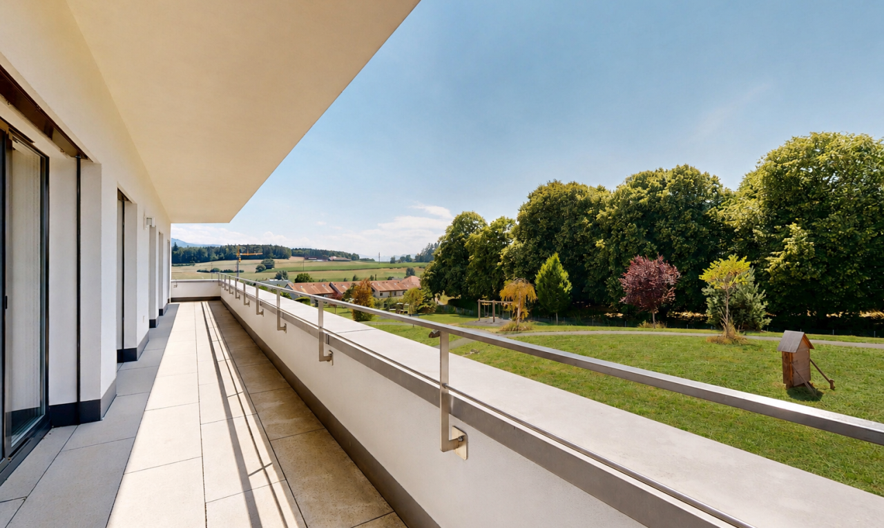 balcon avec balcon, day time, from property, et view focus