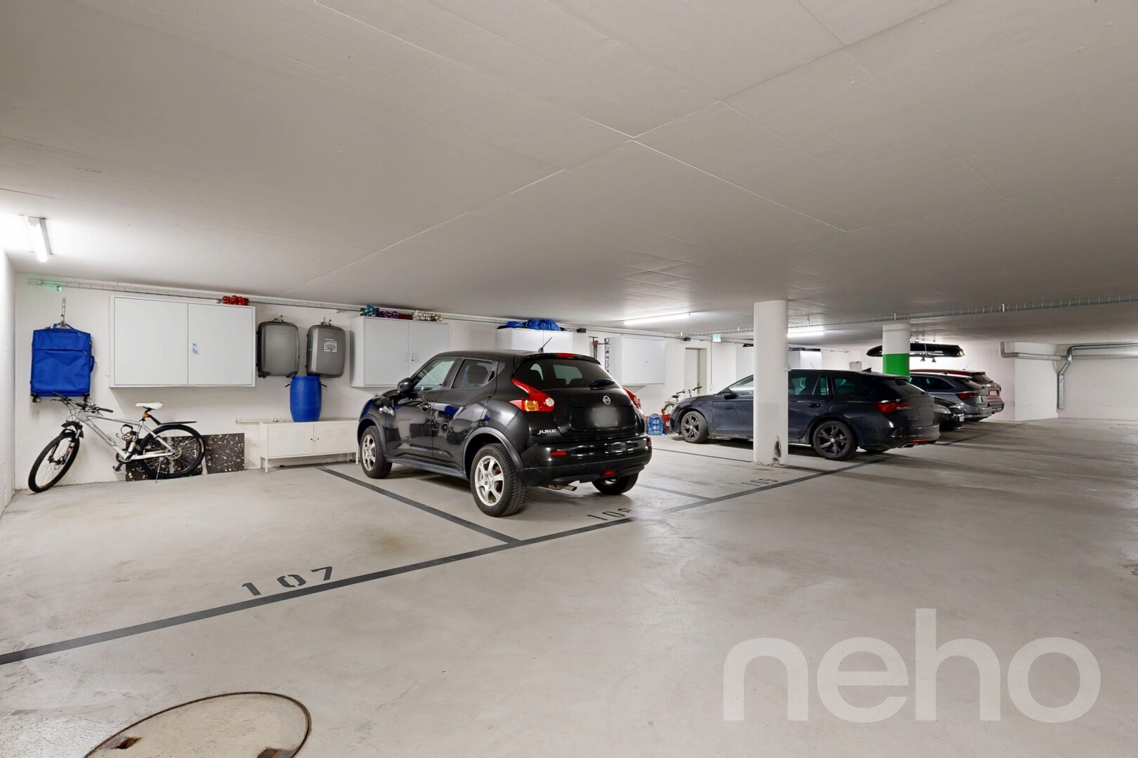 parking avec parking souterrain
