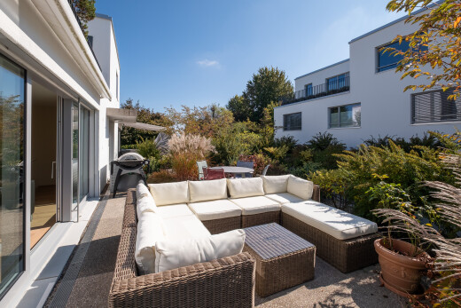 terrasse mit day time, terrasse, wohnraum im freien, grill, und from property