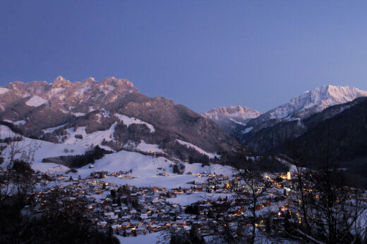 blick auf die berge mit blick auf die berge, mountain view, und snow