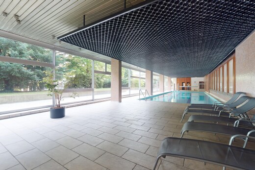 piscine avec rampe