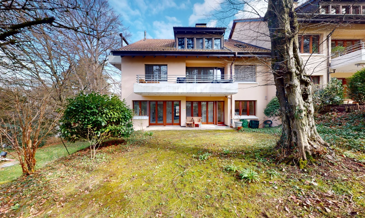 arrière de la maison