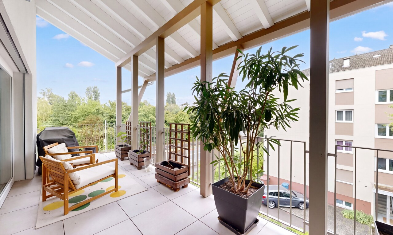 terrasse avec view focus, from property, et day time