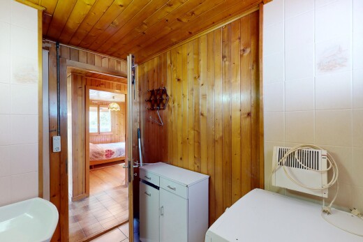 interior space featuring wood ceiling